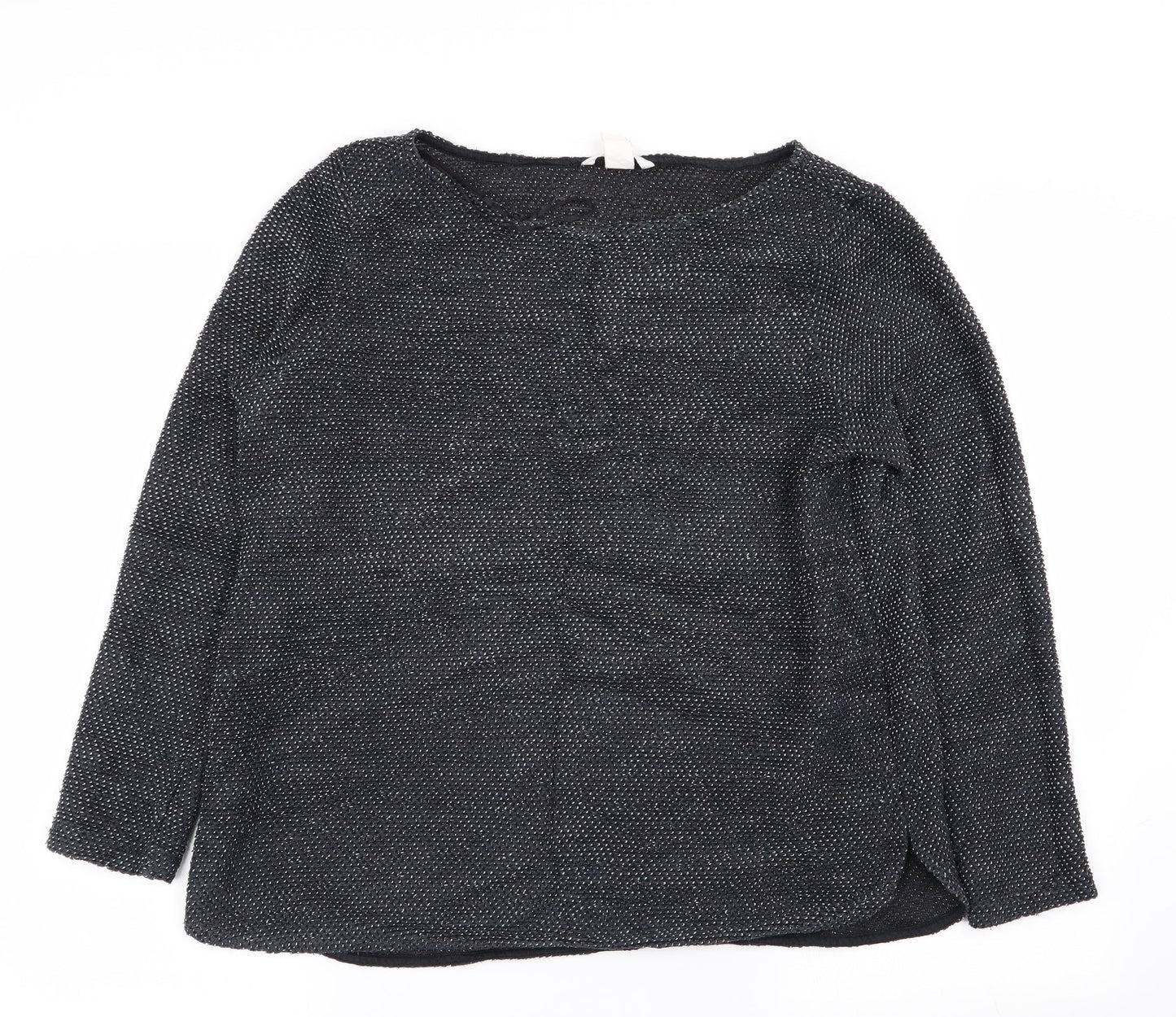 Womens UK Size M H&M Blue Pullover Jumper