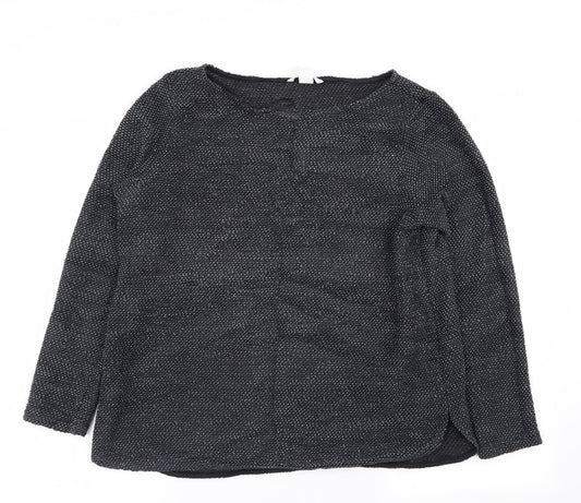 Womens UK Size M H&M Blue Pullover Jumper
