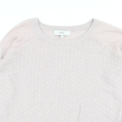 Womens UK Size 10 NEXT Pink Pullover Jumper