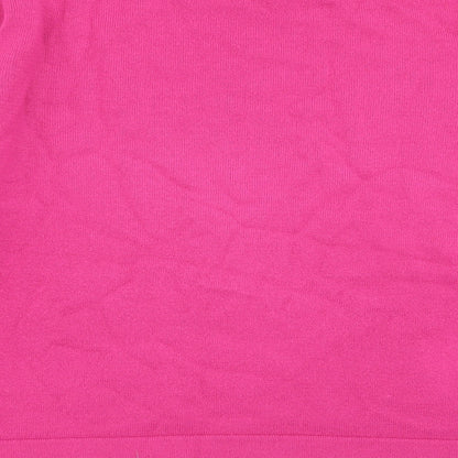 Womens UK Size S BM Pink Pullover Jumper