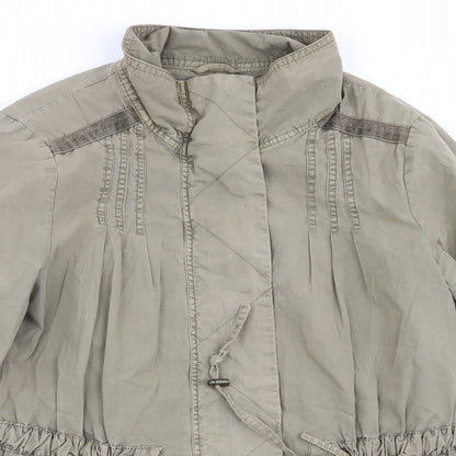 F&F Womens Green   Jacket Coat Size 10