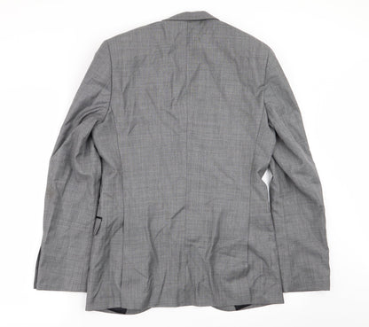 Topman Mens Grey   Jacket Blazer Size 36