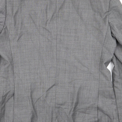 Topman Mens Grey   Jacket Blazer Size 36