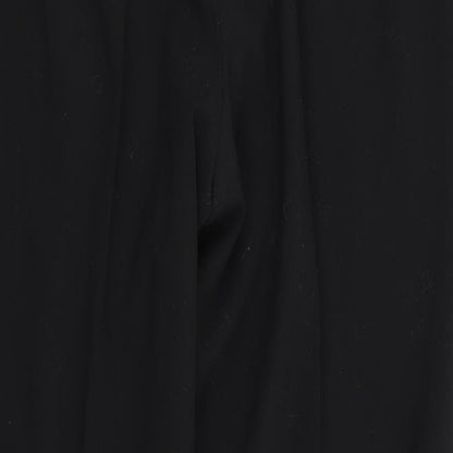 Womens UK Size 16 BHS Regular Fit  Black Trousers