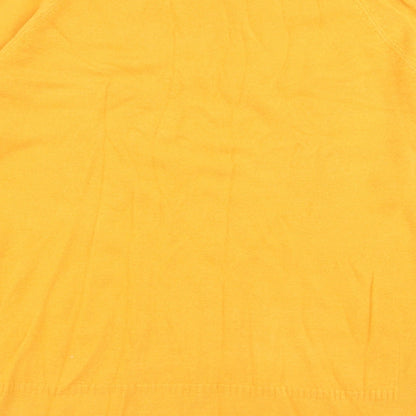 TU Womens Yellow   Pullover Jumper Size 12
