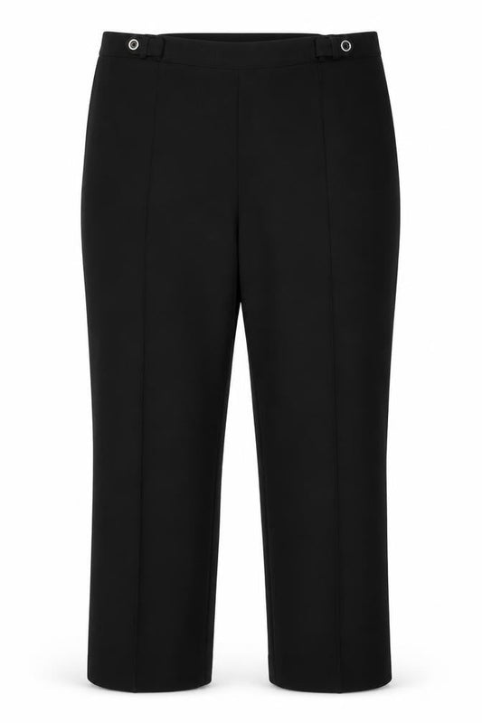 Womens UK Size 18 BM Regular Fit  Black Trousers