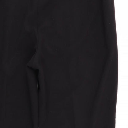Womens UK Size 18 BM Regular Fit  Black Trousers