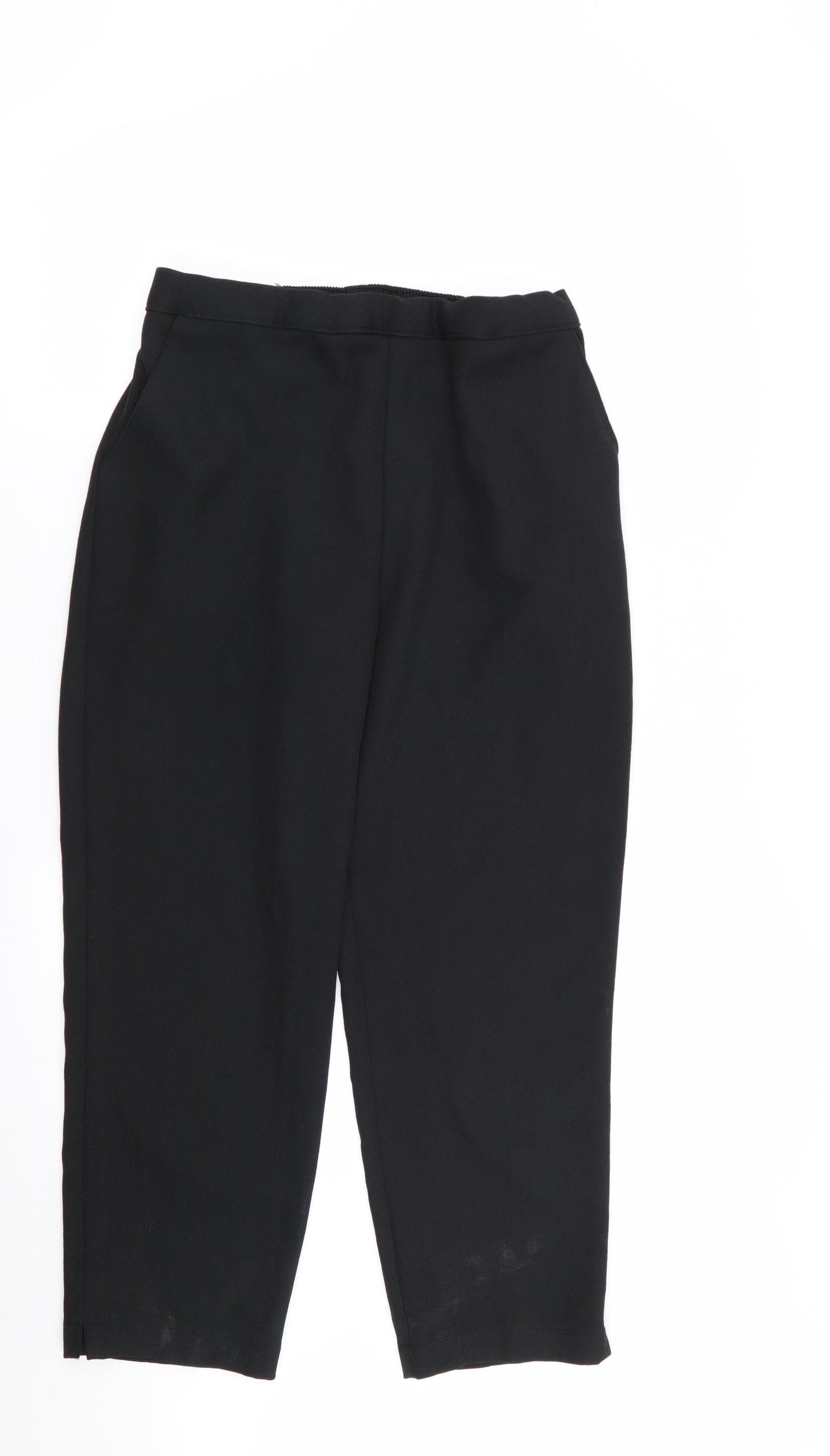 Autonomy Womens Black   Trousers  Size 14 L26 in - Stretch waistband`