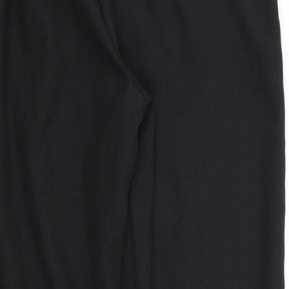 Autonomy Womens Black   Trousers  Size 14 L26 in - Stretch waistband`