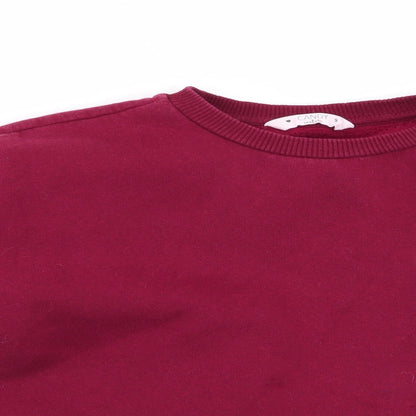 Candy Couture Girls Red   Pullover Jumper Size 9 Years