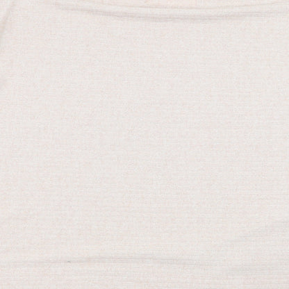 Asda George Womens Beige Solid  Top Pyjama Set Size 16