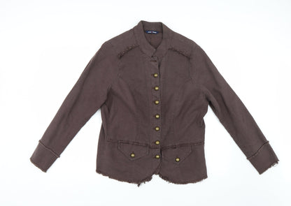 Evans Womens Brown   Jacket  Size 16