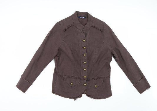 Evans Womens Brown   Jacket  Size 16