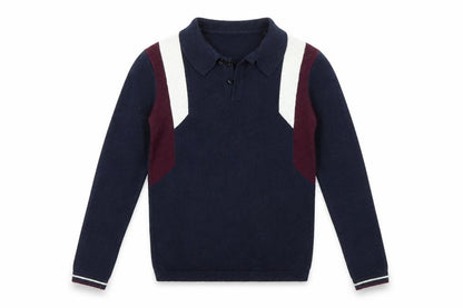 River Island Girls Blue  Knit Henley Jumper Size 9-10 Years