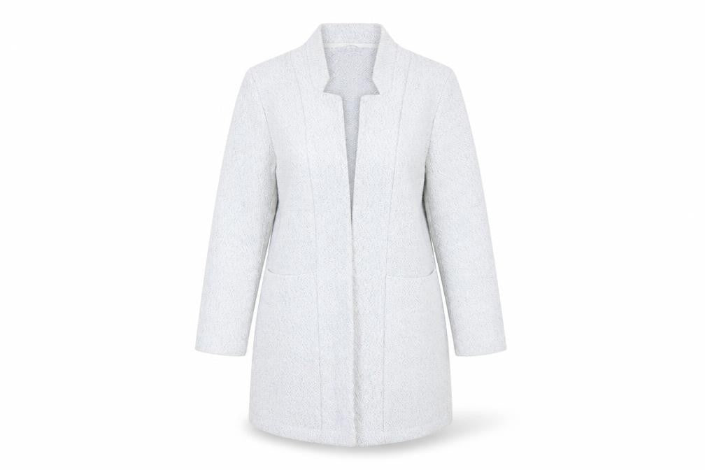 Womens UK Size 12 George Blue Overcoat Coat