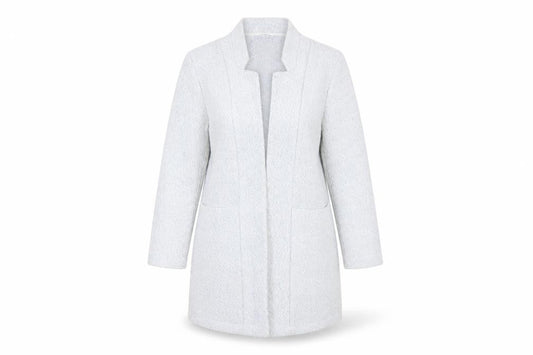 Womens UK Size 12 George Blue Overcoat Coat
