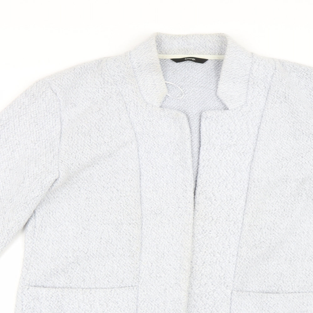 George Womens Blue   Overcoat Coat Size 12