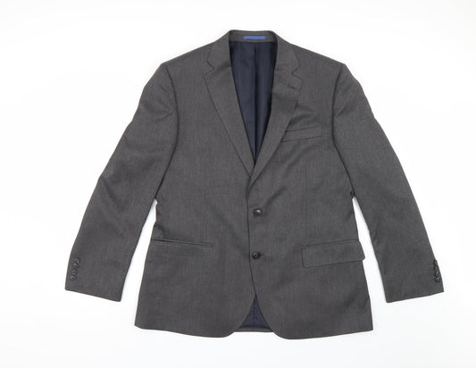 Mens UK Size 42 M&S Regular Grey Suit Jacket