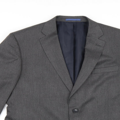 Mens UK Size 42 M&S Regular Grey Suit Jacket