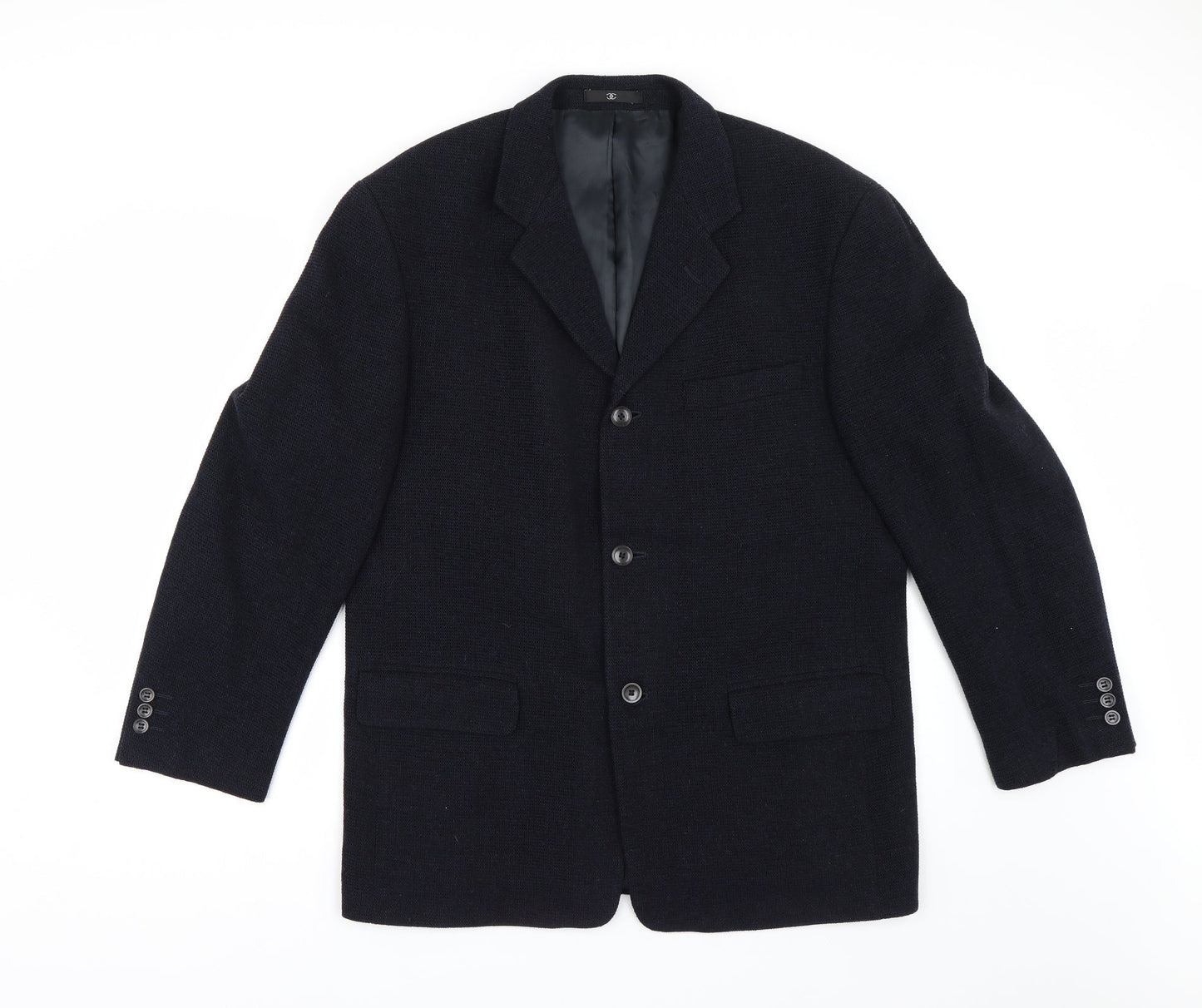 Mens UK Size 42 Ciro Citterio Regular Blue Suit Jacket