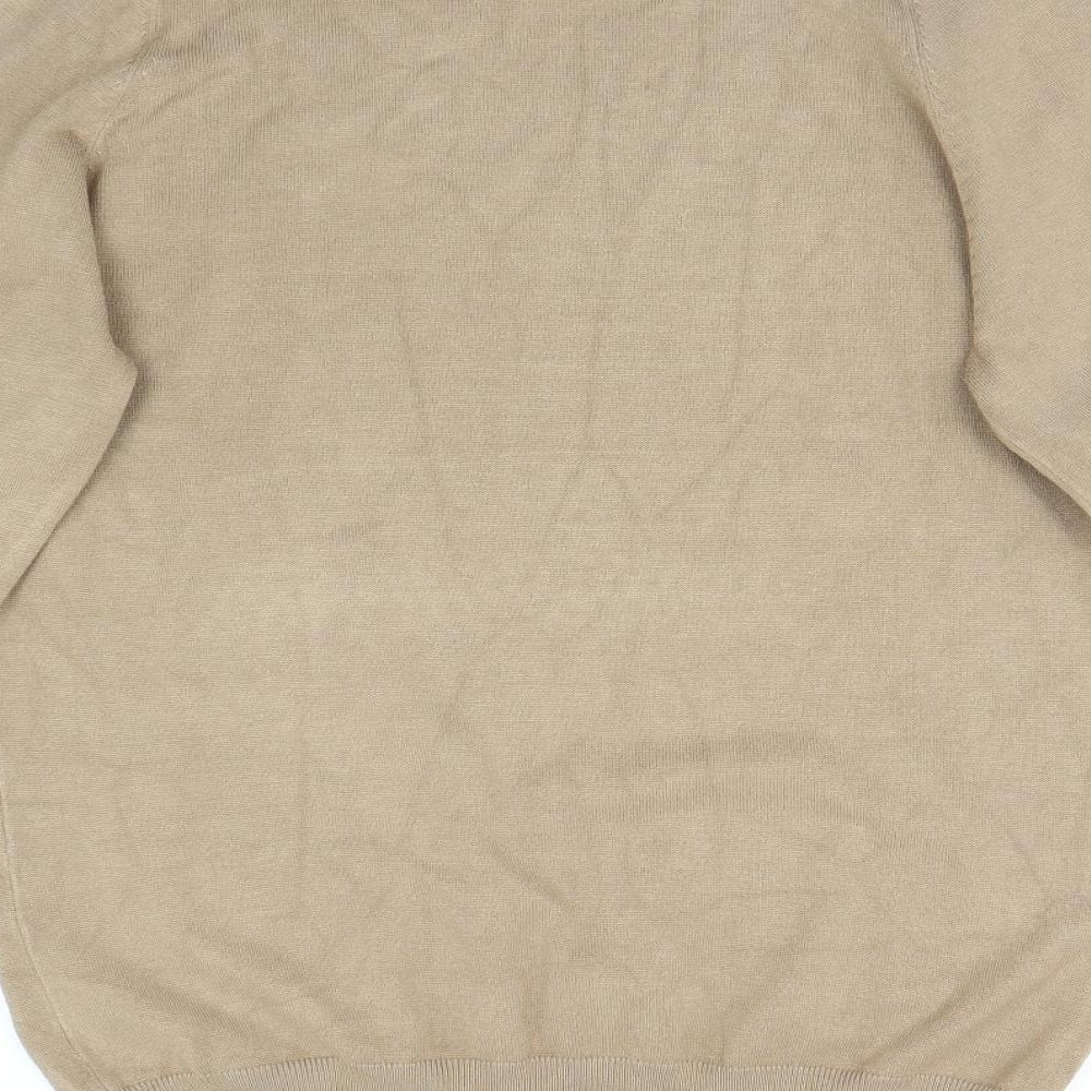 River Island Mens Brown  Knit Pullover Jumper Size S