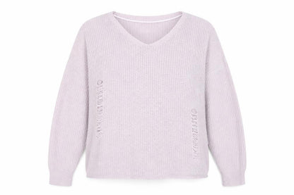 Womens UK Size L Primark Purple Pullover Jumper