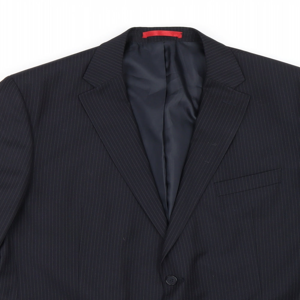 Mens UK Size 46 Burton Regular Black Suit Jacket