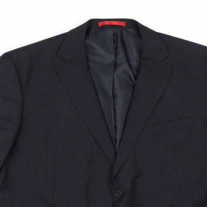 Mens UK Size 46 Burton Regular Black Suit Jacket