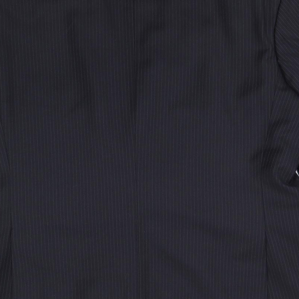 Mens UK Size 46 Burton Regular Black Suit Jacket
