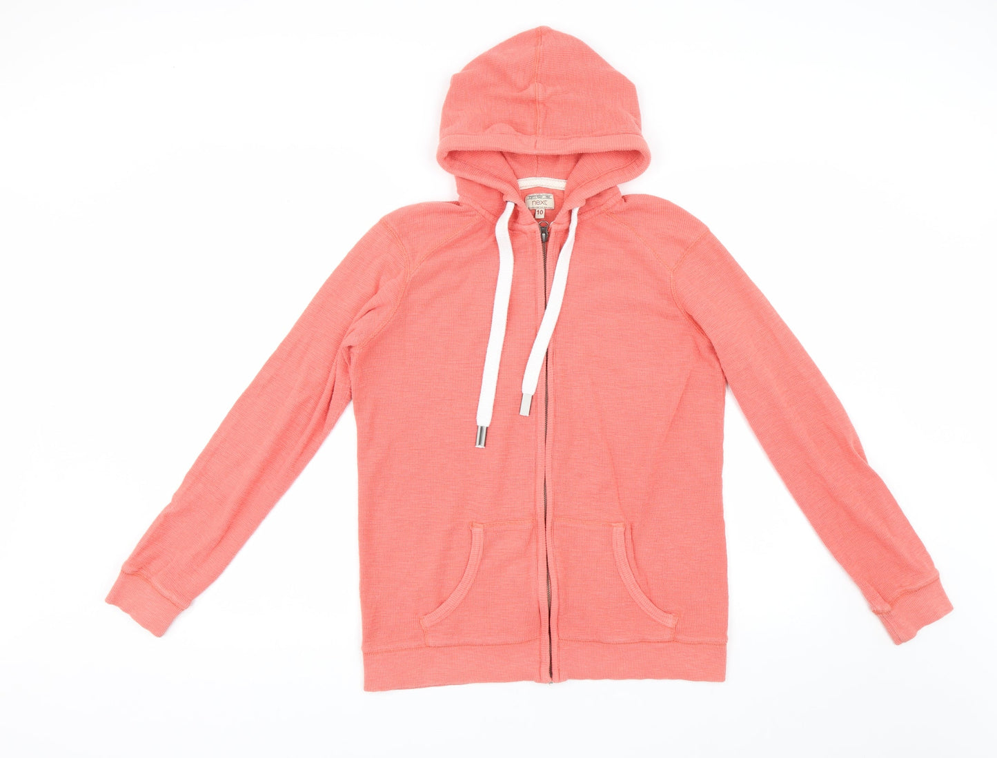Mens UK Size  NEXT Orange Full Zip Hoodie