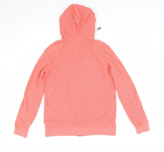 Mens UK Size  NEXT Orange Full Zip Hoodie