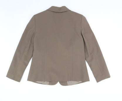 Penny Plain Womens Brown   Jacket Suit Jacket Size 14