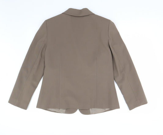 Penny Plain Womens Brown   Jacket Suit Jacket Size 14