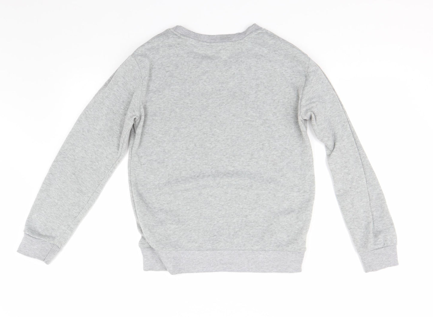 Vogue Italia Womens Grey   Pullover Sweatshirt Size S