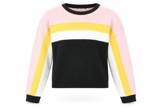 New Look 915 Girls Multicoloured  Knit Pullover Jumper Size 14-15 Years