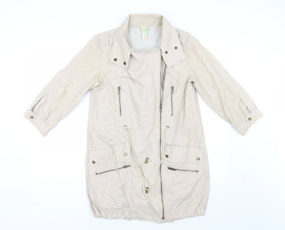 Primark Womens Beige   Jacket  Size 8