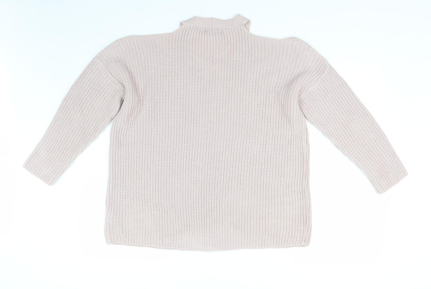 Womens UK Size M New Look Pink Pullover Jumper
