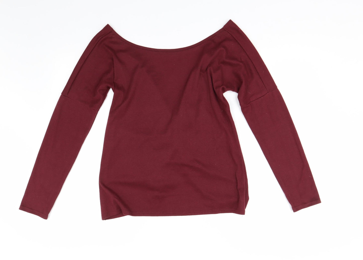 Womens UK Size M Preworn Red Pullover Jumper
