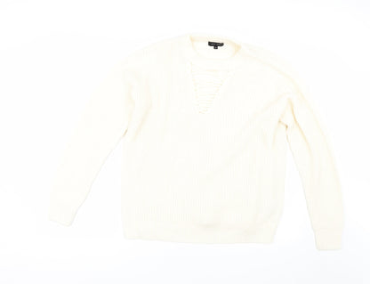 Womens UK Size 14 New Look Ivory Pullover Jumper