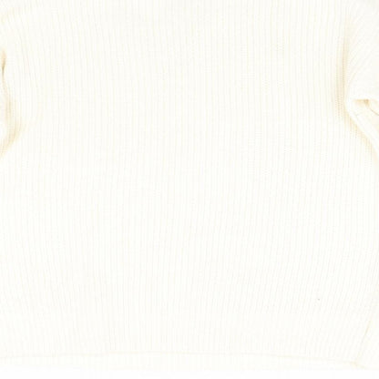 Womens UK Size 14 New Look Ivory Pullover Jumper