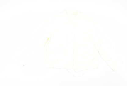 Womens UK Size M Preworn Ivory Jacket