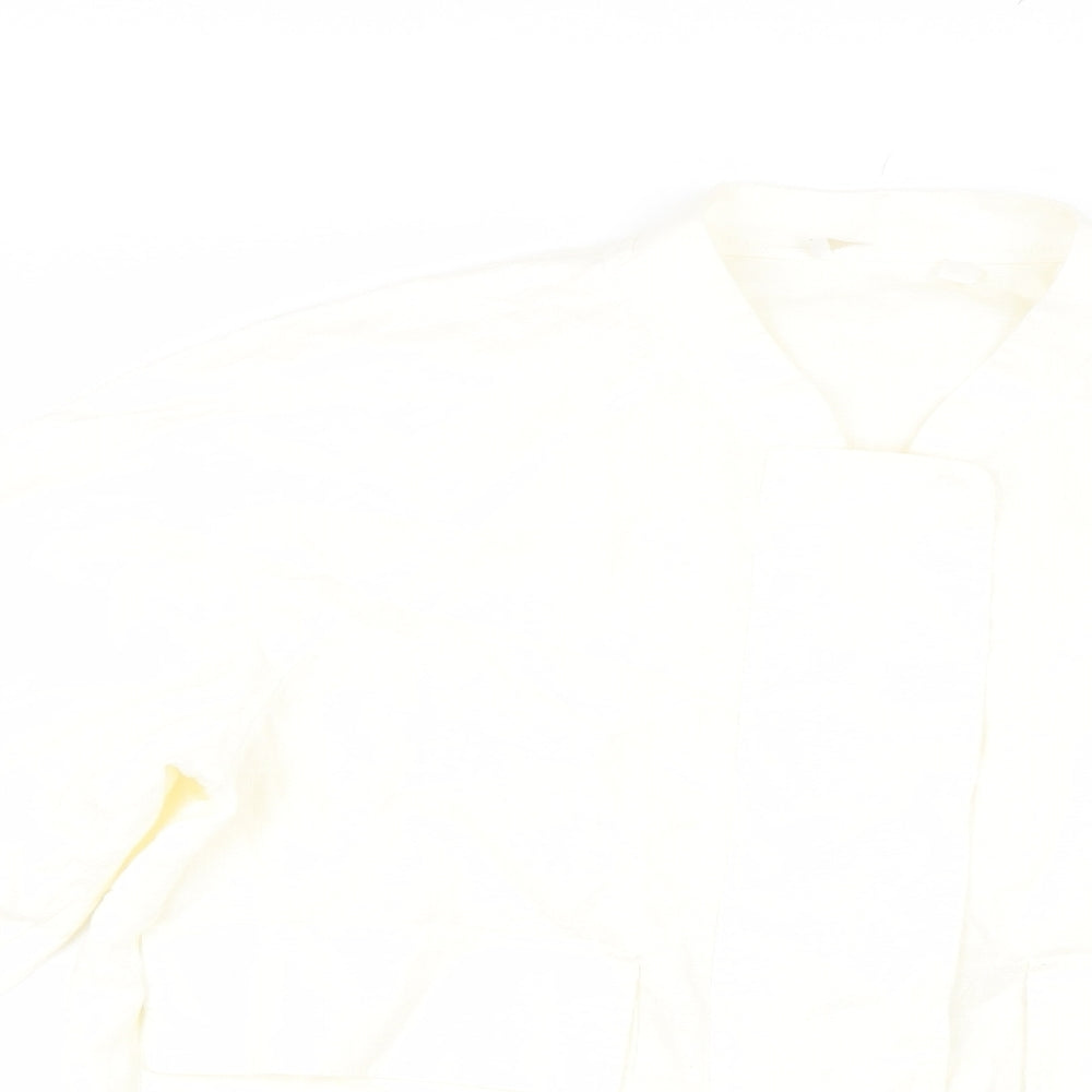 Womens UK Size M Preworn Ivory Jacket