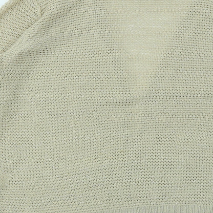 Womens UK Size 14 AKD A WEST Ivory Cardigan Jumper