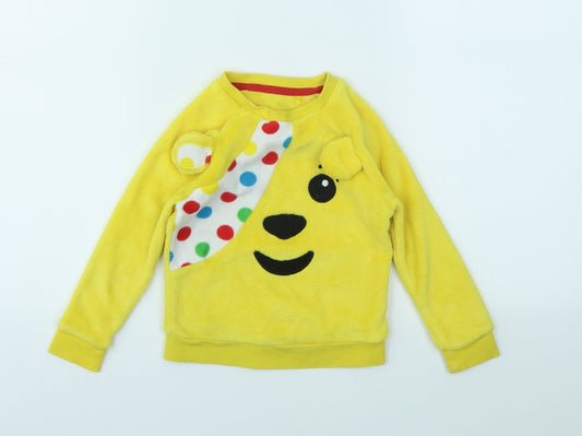 George Boys Yellow   Pullover Jumper Size 2-3 Years