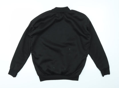 Womens UK Size XS Preworn Black Pullover Jumper
