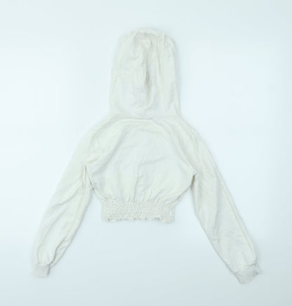 Select Girls White   Pullover Jumper Size 9 Years