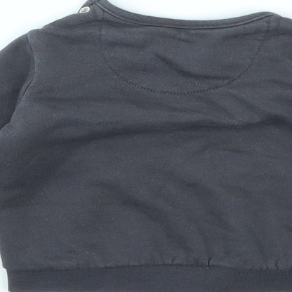 F&F Girls Grey   Pullover Jumper Size 3-6 Months