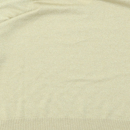 EWM Womens Gold   Basic T-Shirt Size M