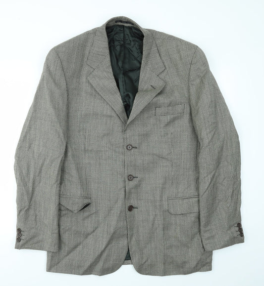 Mens UK Size 42 NEXT Regular Brown Suit Jacket