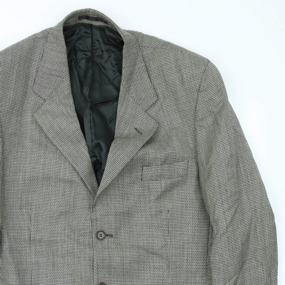Mens UK Size 42 NEXT Regular Brown Suit Jacket
